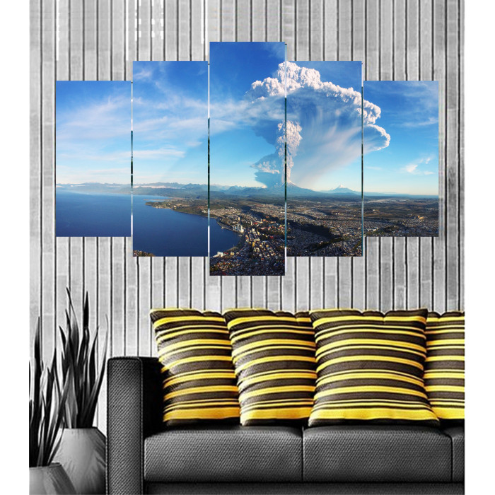 Wall Frames 5 Pieces Set Canvas - Digitally Printed Wall Canvas  post-72