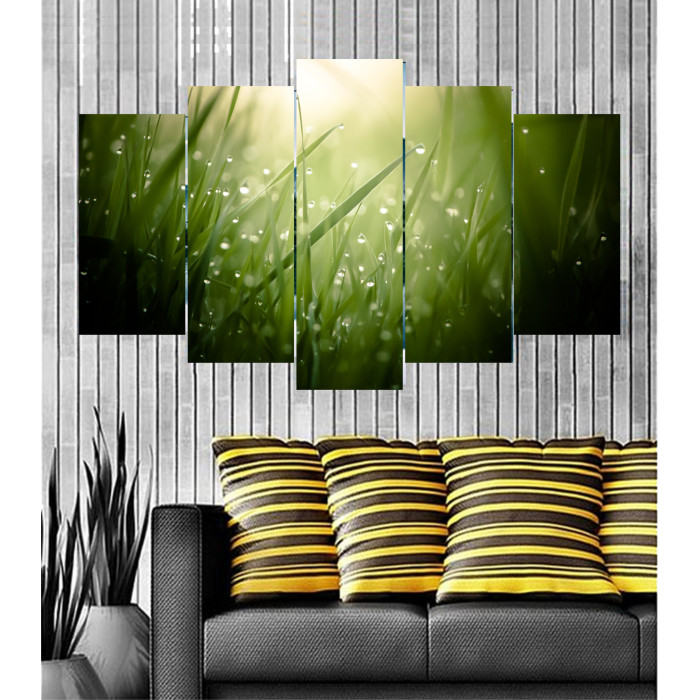 Wall Frames 5 Pieces Set Canvas - Digitally Printed Wall Canvas  post-74