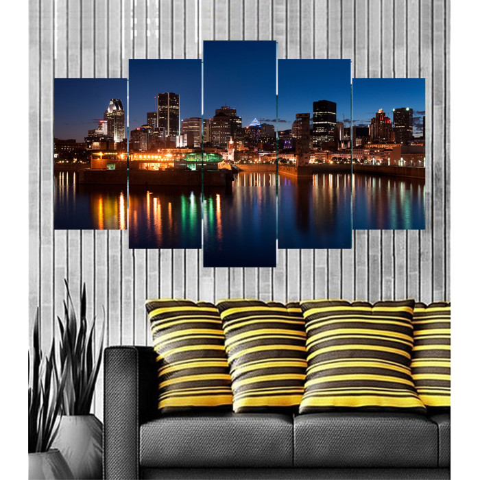 Wall Frames 5 Pieces Set Canvas - Digitally Printed Wall Canvas  post-96