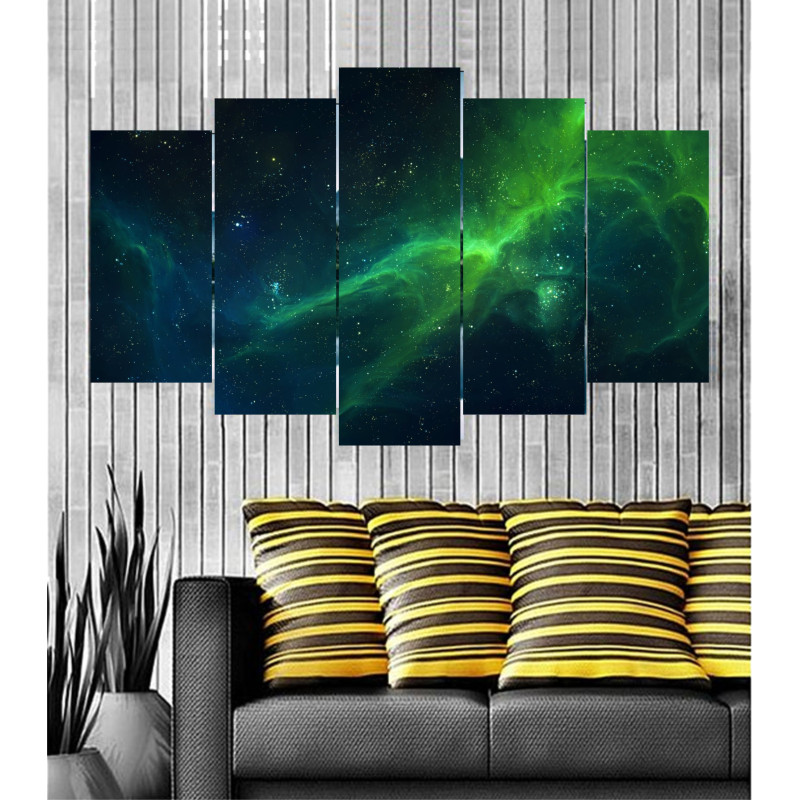 Wall Frames 5 Pieces Set Canvas - Digitally Printed Wall Canvas  post-97