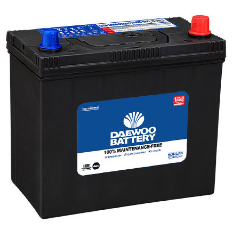 Daewoo DRS-65 45 Ah Maintenance Free For Vehicles Battery