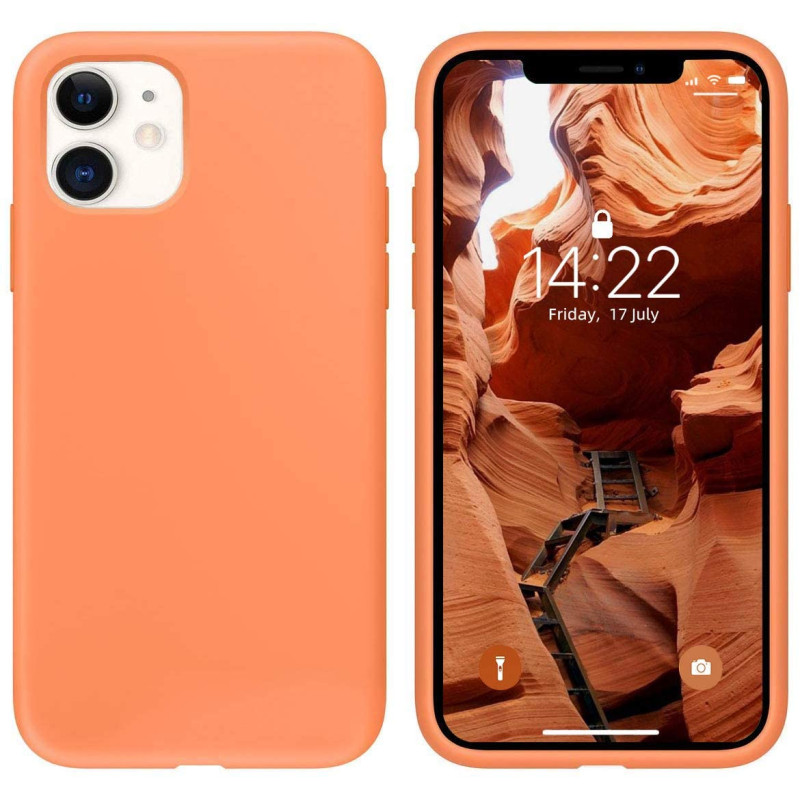 Iphone 11 Silicone Cover Orange