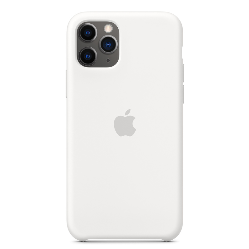  Iphone 11 Pro Silicone Cover White