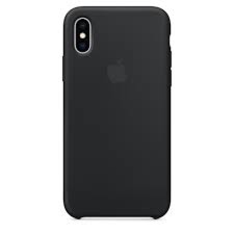 Iphone X Silicone Cover Black
