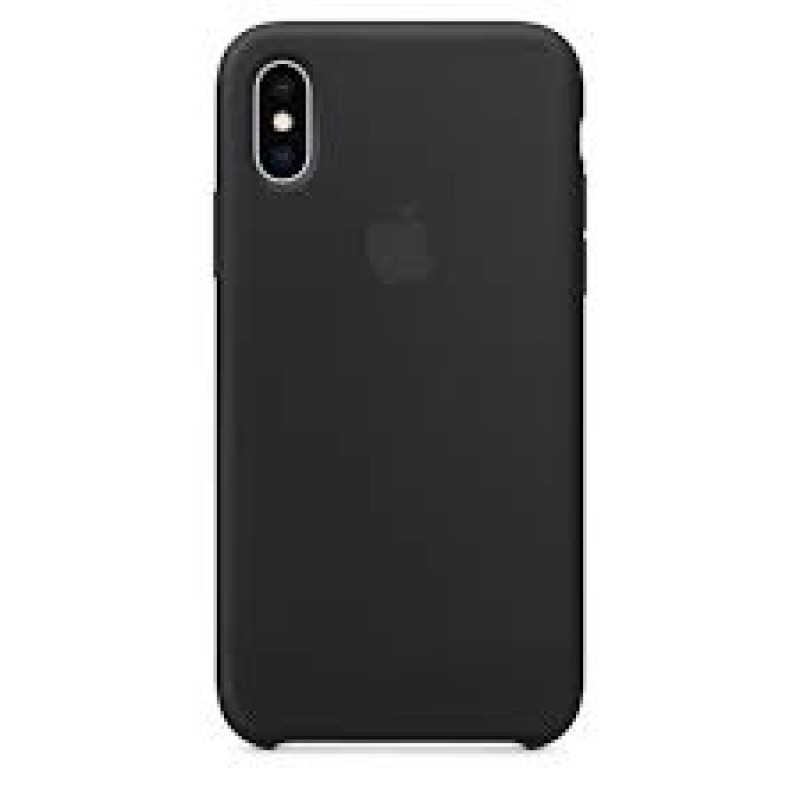 Iphone X Silicone Cover Black Iphone X Silicone Cover Black