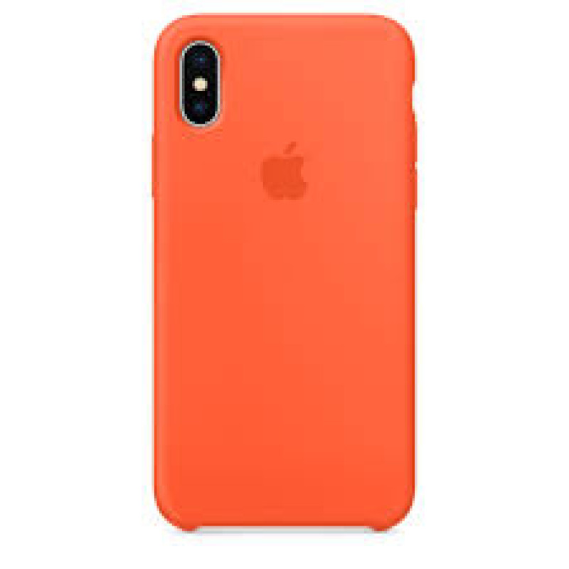 Iphone X Silicone Cover Orange