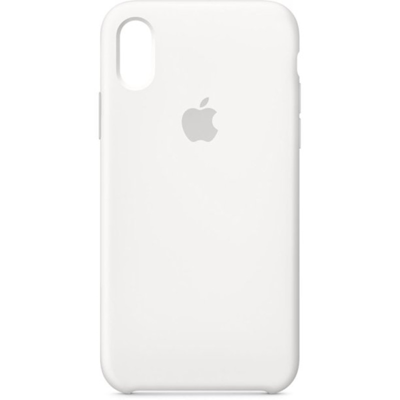 Iphone X Silicone Cover White