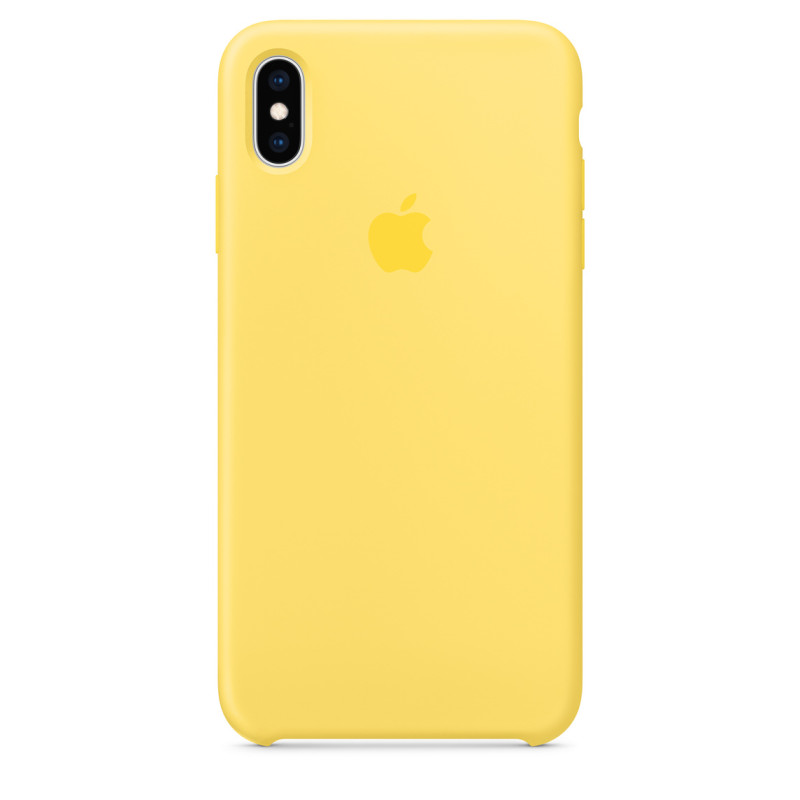 Iphone X Silicone Cover Yellow