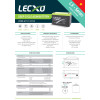 Lecxo 12V 100Ah Lead Acid Dry Battery