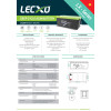 Lecxo 12V 200Ah Lead Acid Dry Battery