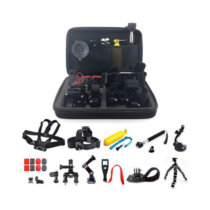 26 in 1 Accessory Mount Kit for Action Cameras 