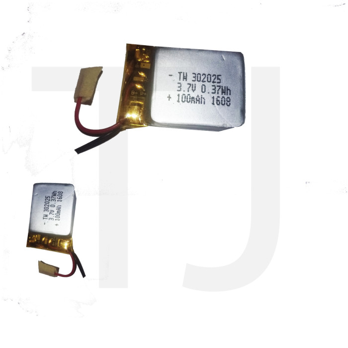 3.7v Polymer Battery 100 mAh
