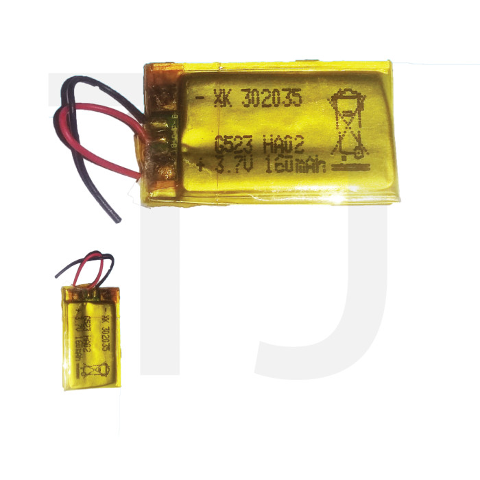 3.7v Polymer Battery 160 mAh