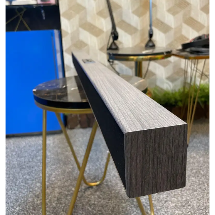 42" Bluetooth Rechargeable Soundbar 300W - Wooden Finish Look