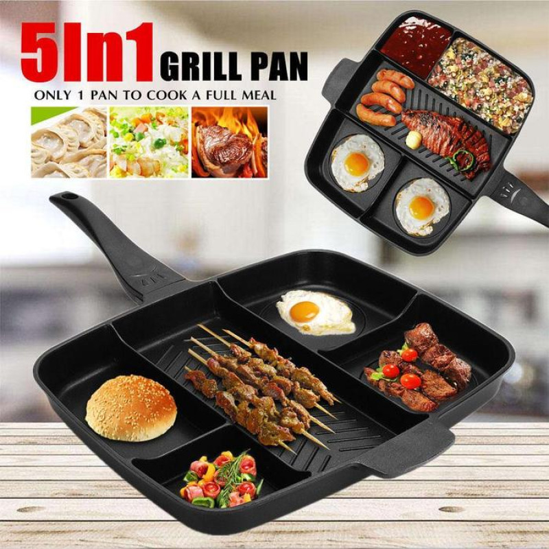 5 in 1 Grill Pan