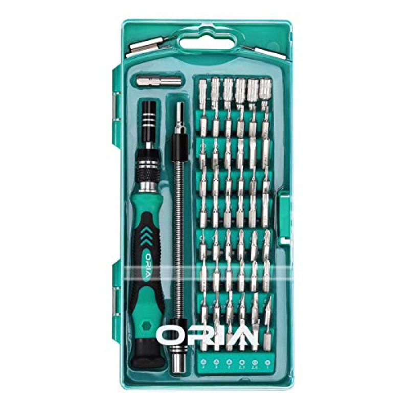 60 in Precision Screwdriver Set with 56 Bits