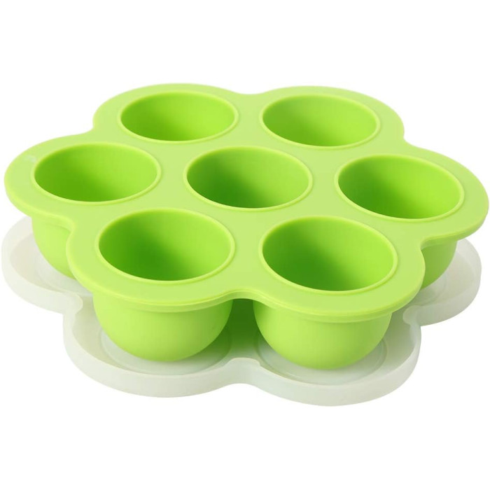 7 Hole Portable Silicone Egg Bites Mold for Instant Pot