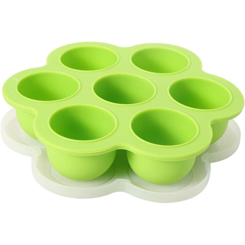 7 Hole Portable Silicone Egg Bites Mold for Instant Pot