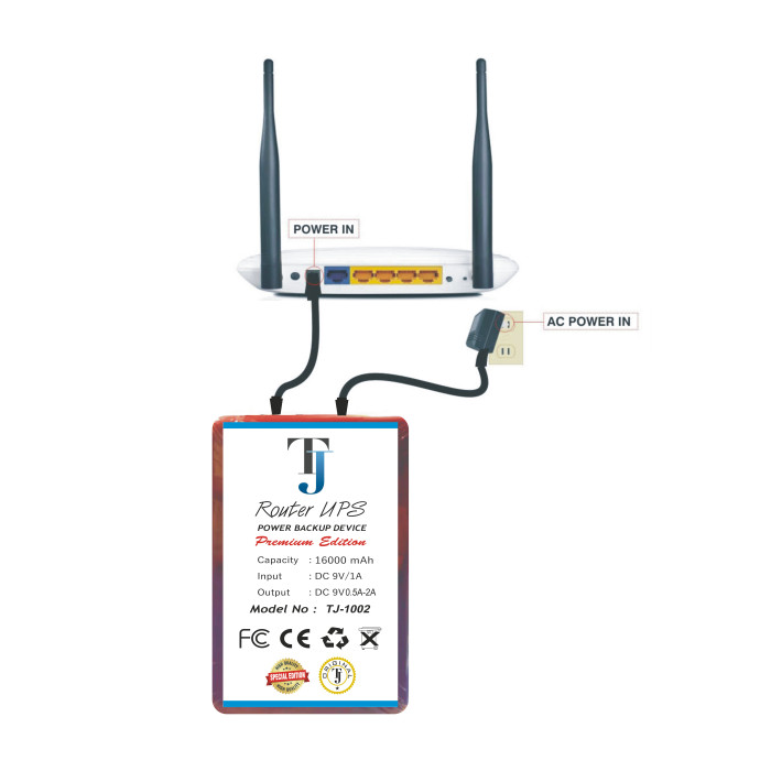 9V Router UPS Premium Edition