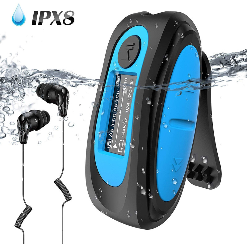AGPTEK S07 IPX8 Waterproof MP3 Player
