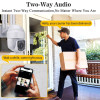 AMTIFO Smart PTZ WiFi Security Camera 1080P with Night Vision and Two Way Audio