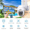 AMTIFO Smart PTZ WiFi Security Camera 1080P with Night Vision and Two Way Audio