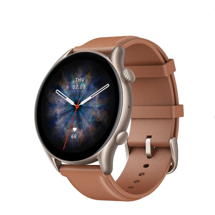 Amazfit GTR 3 Pro Brown Leather  Amazfit GTR 3 Pro Brown Leather