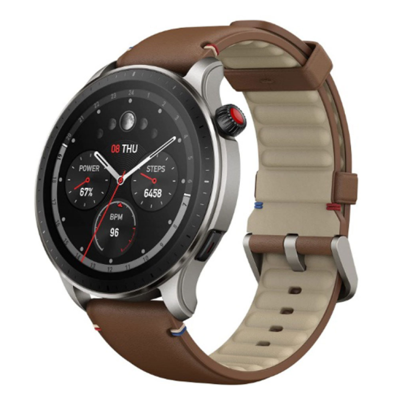 Amazfit GTR 4 Vintage Brown Leather