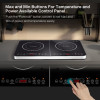 Aobosi 3500W Kitchen Electric Double Induction Cooktop Touchpad