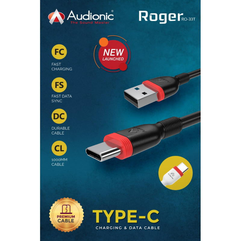 Audionic Roger TYPE–C CABLE