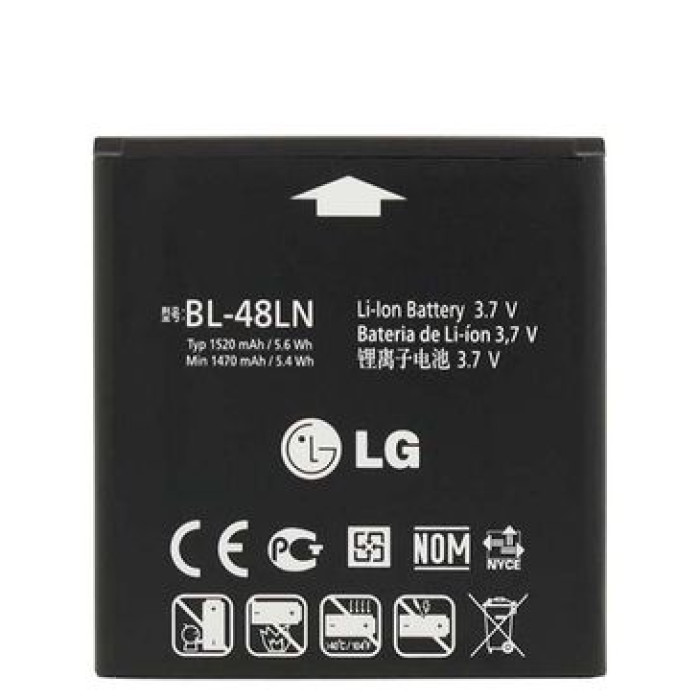 BL-48LN – Battery For LG T-Mobile MyTouch Q 4G – 1520mAh – Black BL-48LN – Battery For LG T-Mobile MyTouch Q 4G – 1520mAh – Black