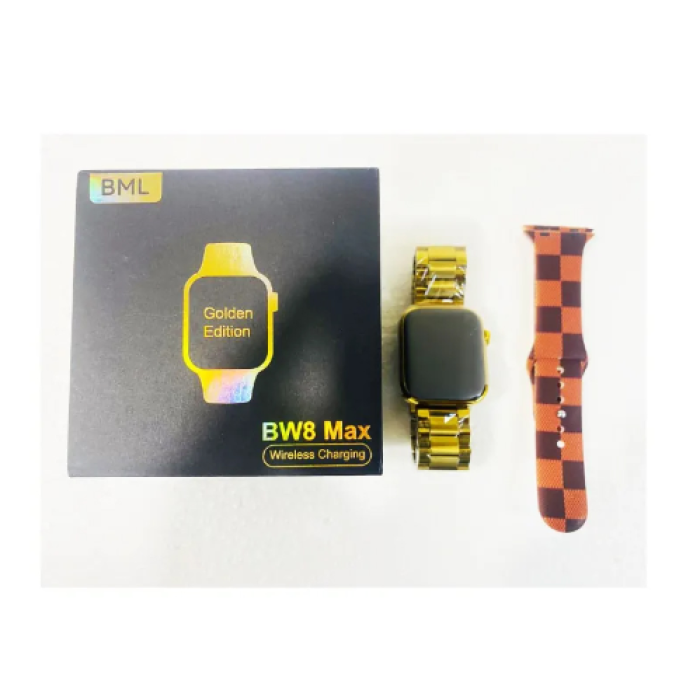 BML BW8 Max Gold Edition Smart Watch BML BW8 Max Gold Edition Smart Watch