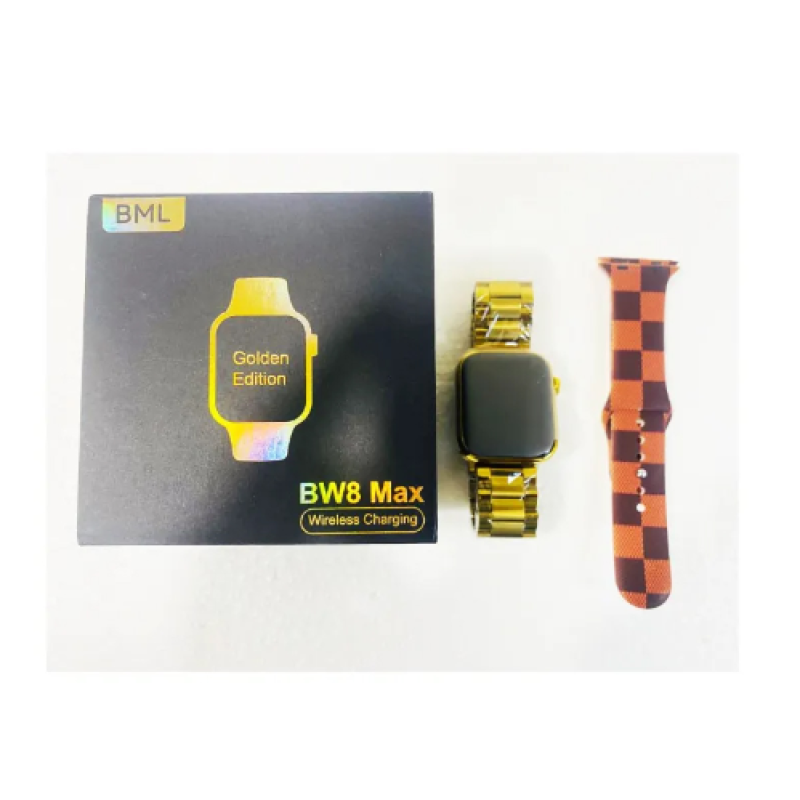 BML BW8 Max Gold Edition Smart Watch
