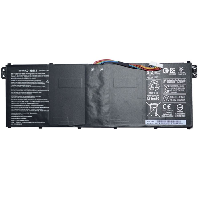 Battery For Acer AC14B18J Aspire E3-111 And E5-771