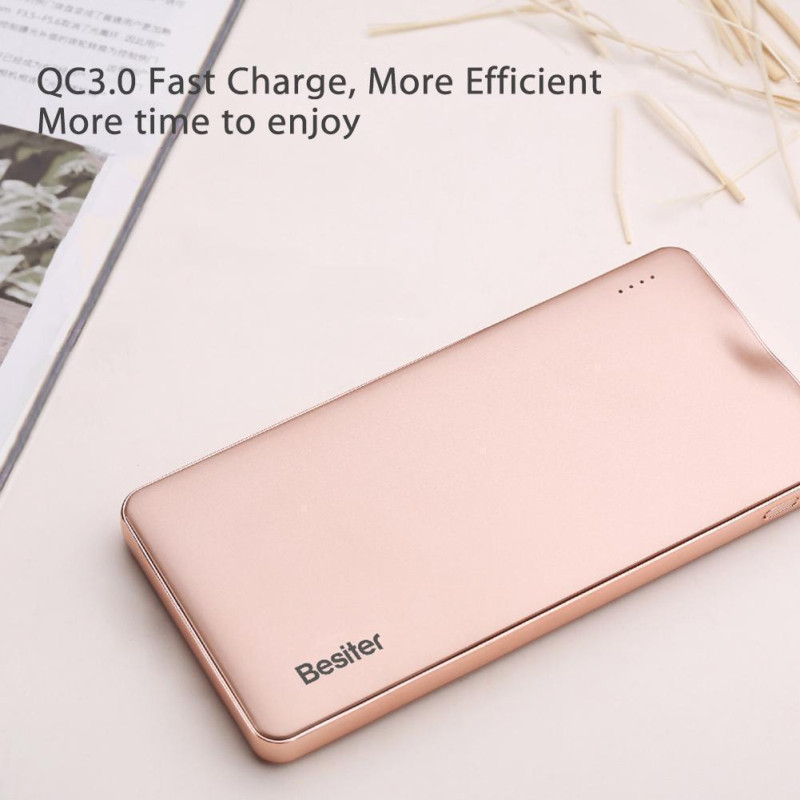 Besiter 10000mAh Qualcomm Fast Charging Power Bank