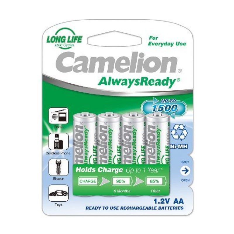 Camelion AA 1000mAh Rechargeable Battery (Pack of 4)