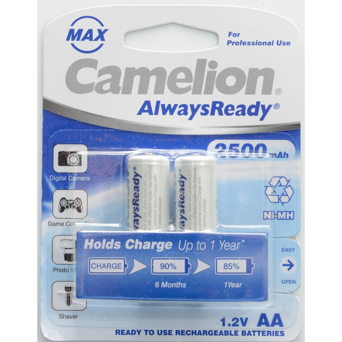 Camelion AA 2500mAh Rechargeable Battery (Pack of 2)