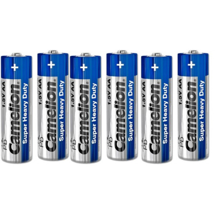 Camelion AA Super Heavy Duty Blue (Pack of 6)