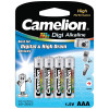 Camelion AAA Digi Alkaline Battery (Pack of 4)