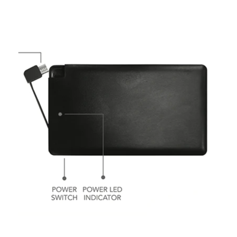 Card type Mobile Power Bank 6000mAh 