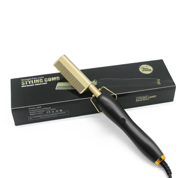 Ceramic Styling Comb With Double-Sided Comb