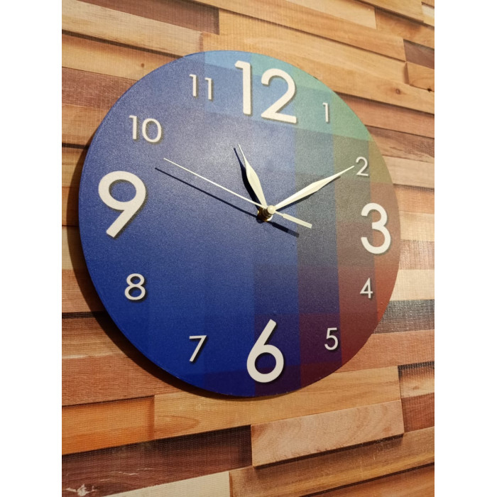 Colorful Wooden Wall Clock TJ-05