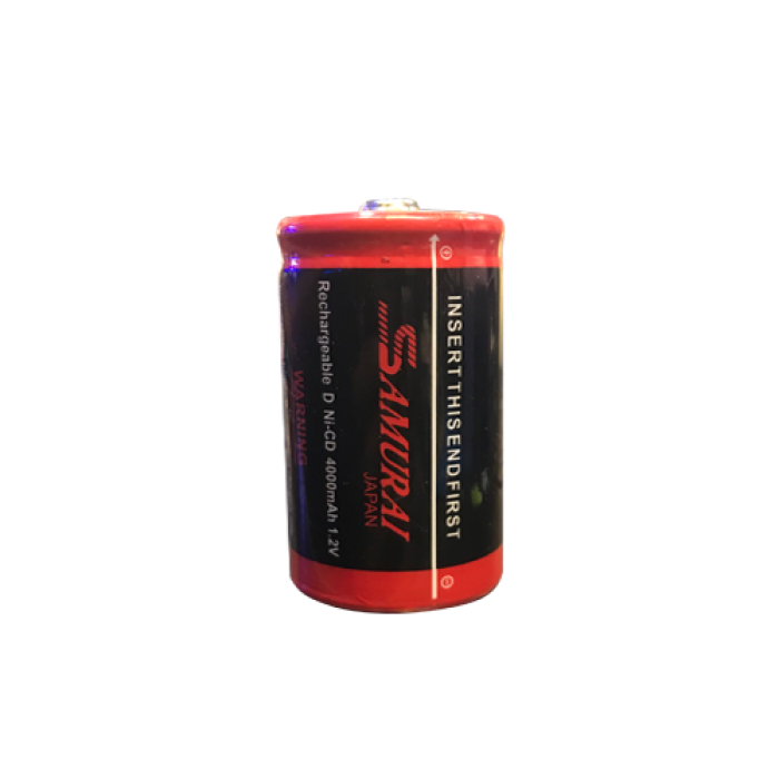 D-Size Rechargeable Cell Samurai Japan D-Size Rechargeable Cell Samurai Japan