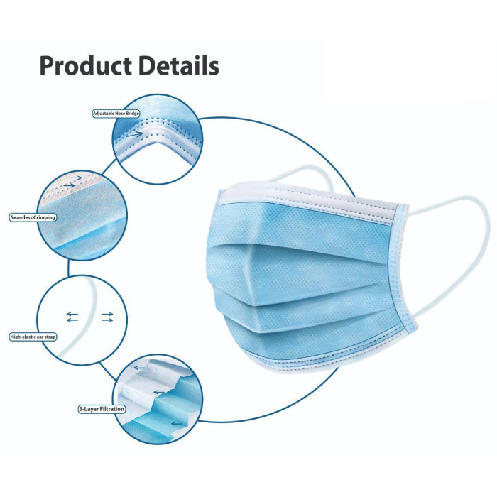 DANY Surgical Mask (WITH MELT BLOWN) PACK OF 10