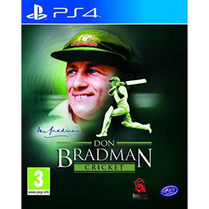 DON BRADMAN CRICKET PS4 Game Region 2 