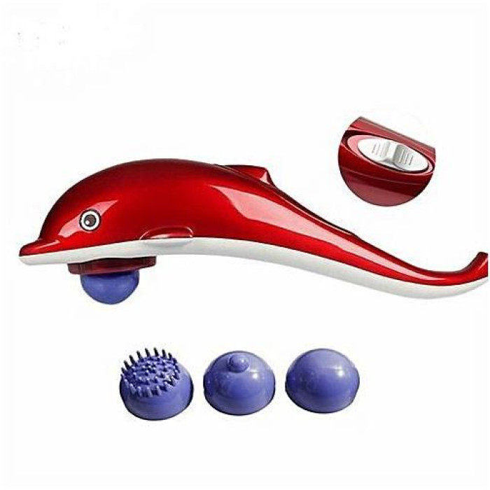 Dolphin Infrared Massager - Red