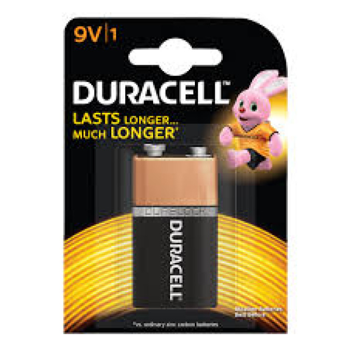 Duracell 9V Alkaline Battery