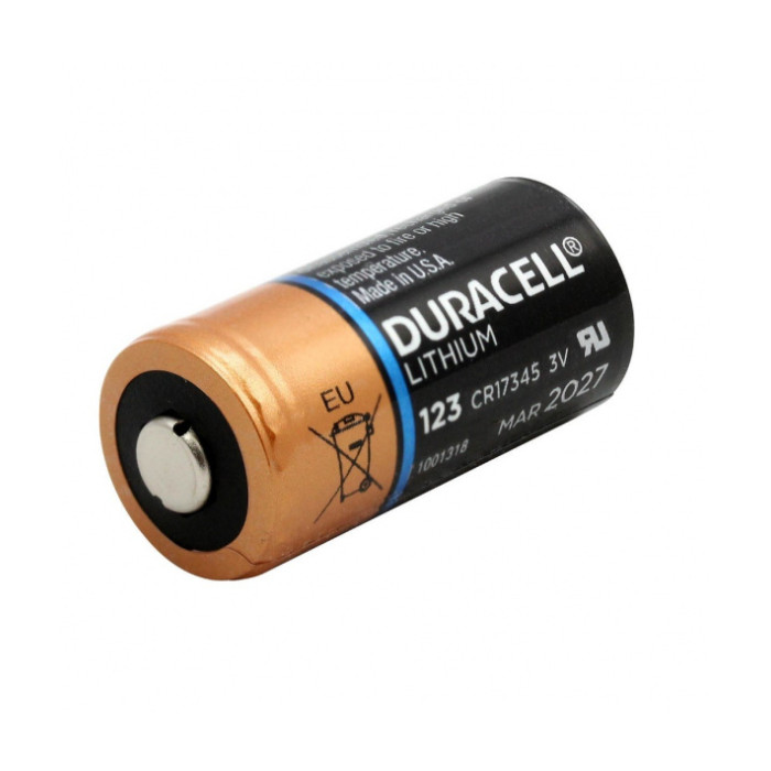 Duracell CR123A 3V Lithium Battery