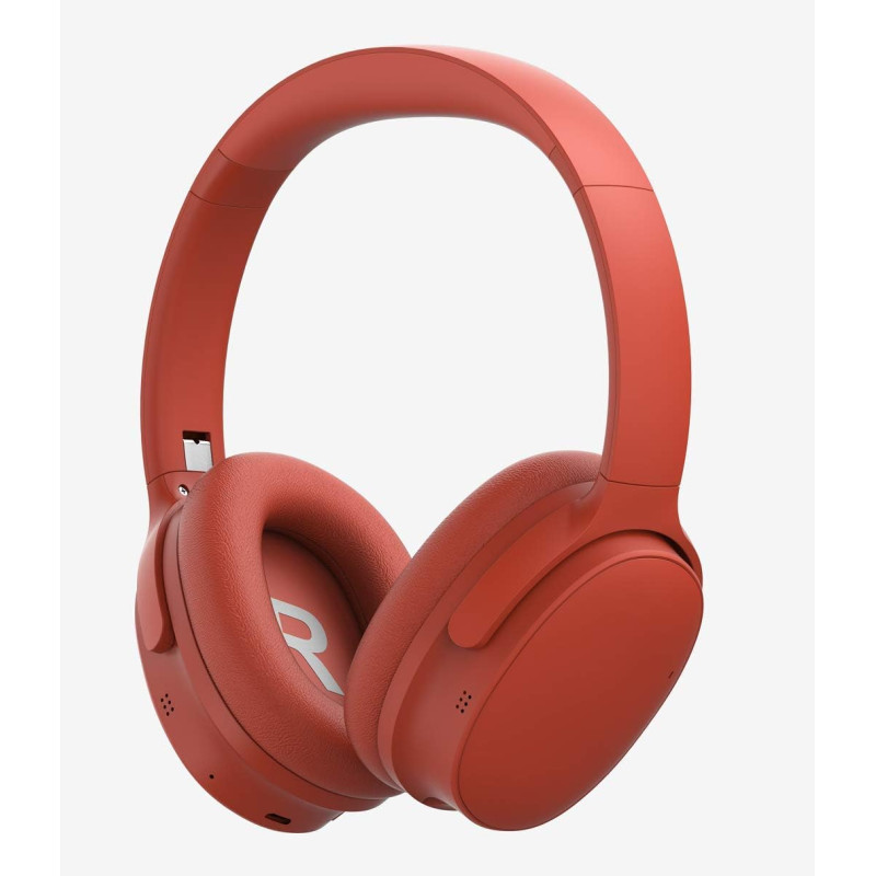 Dyplay Urban Traveller ANC Bluetooth Headphone With Mic - 12 Hour Play Time - Red