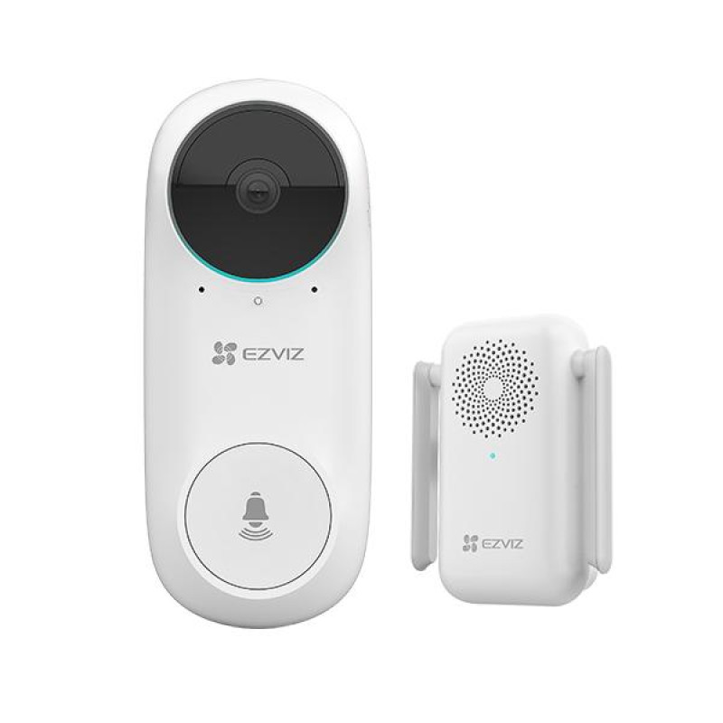 EZVIZ DB2C Kit Wire-Free Video Doorbell with Chime